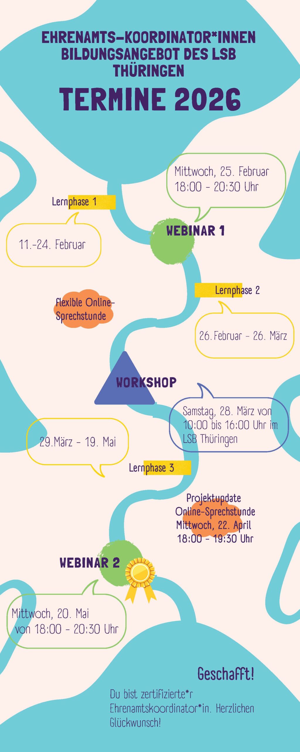Ehrenamtskoordinator*in im Sportverein gesucht